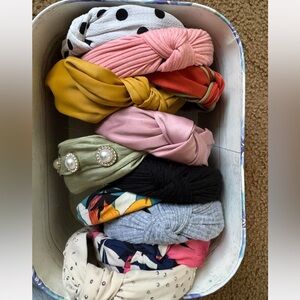 •Knotted Turban Wrap Headbands•